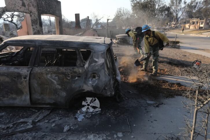 Image à la une de CATASTROPHE –  Le bilan des incendies à Los Angeles s’alourdit à 16 morts