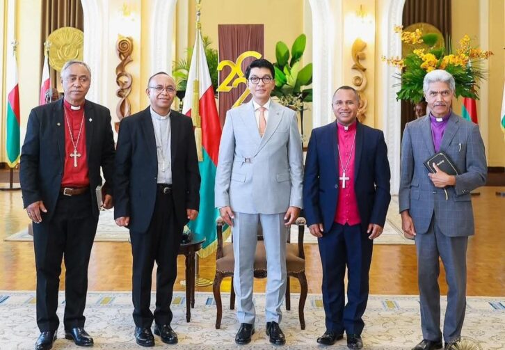 Image à la une de PRESENTATION DE VOEUX – Andry Rajoelina assure de sa détermination à vaincre la pauvreté aux dirigeants du FFKM
