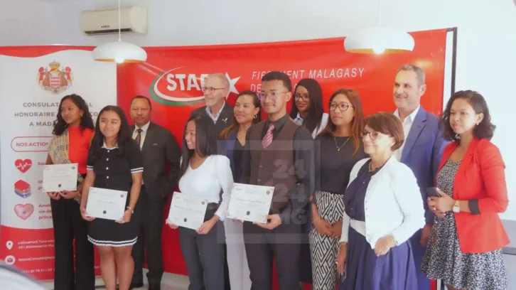 Image à la une de EDUCATION – Six nouveaux jeunes boursiers soutenus par le consulat de Monaco et ses partenaires depuis la seconde obtiennent leur licence