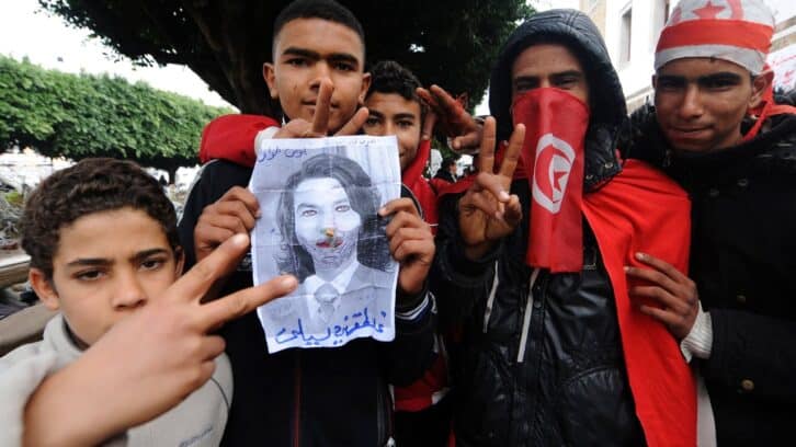 Image à la une de 14 janvier 2011-14 janvier 2025 : en Tunisie, que reste-t-il de l’influence de Leïla Ben Ali ?