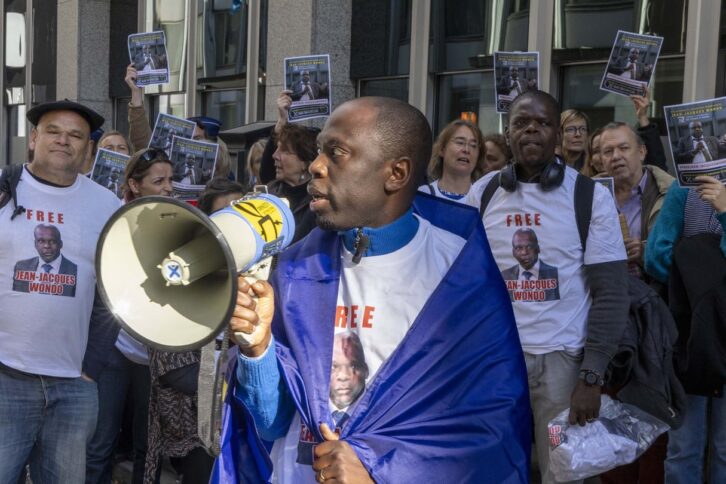 Image à la une de RDC : Jean-Jacques Wondo, le condamné à mort qui inquiète le Parlement européen
