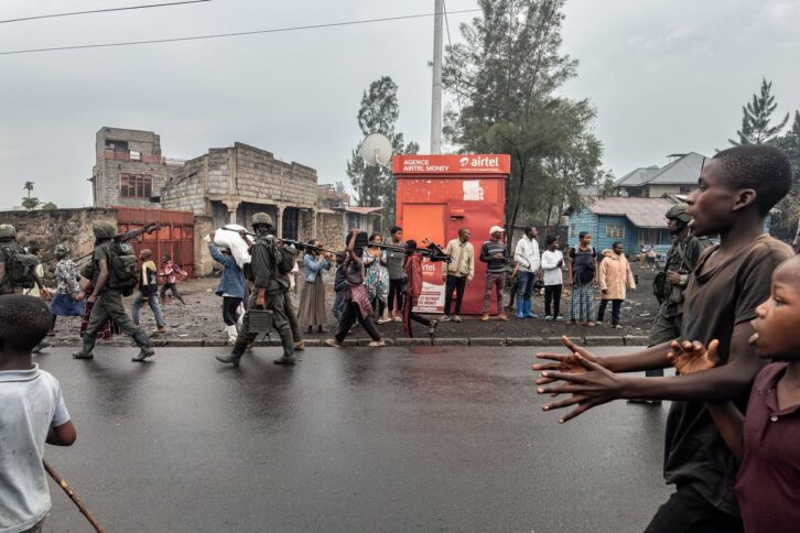 Image à la une de Est de la RDC : la « bataille de Goma » en cartes et en infographie