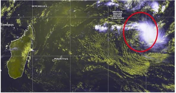 Image à la une de MÉTÉOROLOGIE – La partie Nord-Est et Centre-Est de Madagascar se trouve sur la trajectoire probable de la future tempête Dikeledi