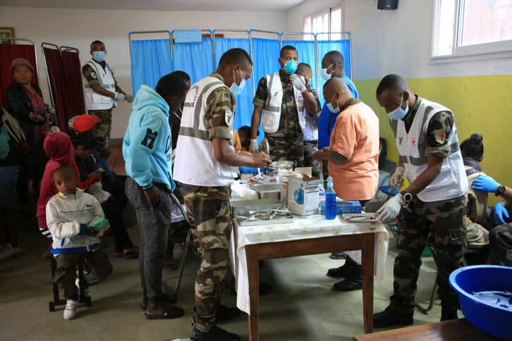 Image à la une de SOUTIEN MÉDICAL – Cinquante éléments déployés en RD Congo