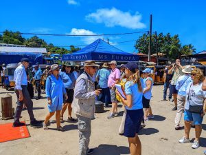 Image à la une de Tourisme : Sainte Marie émerveille les passagers du MS EUROPA