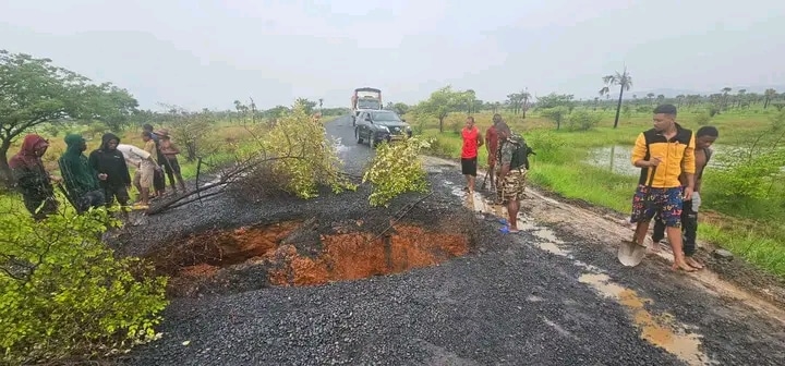 Image à la une de INFRASTRUCTURES –  Les intempéries endommagent la RN6