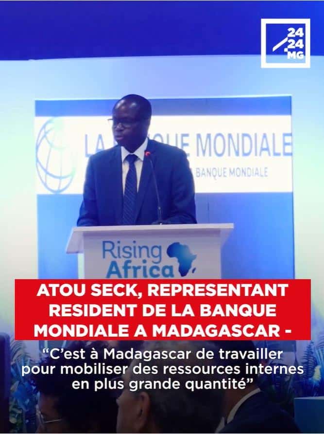 Image à la une de ATOU SECK, REPRESENTANT RESIDENT DE LA BANQUE MONDIALE A MADAGASCAR – “C’est à Madagascar de travailler pour mobiliser des ressources internes en plus grande quantité”