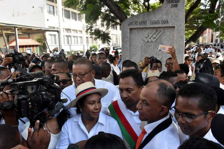 Image à la une de Andry Rajoelina : « Le sang des martyrs du 7 février 2009 n’a pas coulé en vain »
