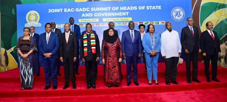 Image à la une de DIPLOMATIE – Le général Monja Delphin Sahivelo représente Madagascar au sommet conjoint de la SADC et de l’EAC sur la situation en RDC à Dar Es Salam