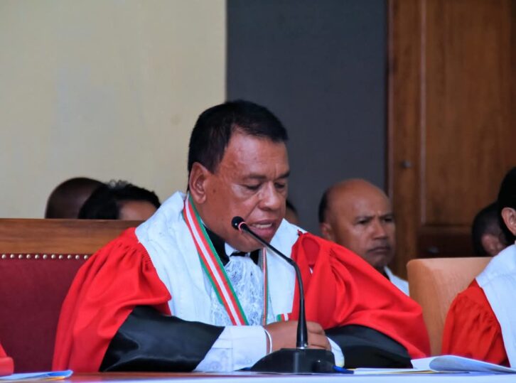 Image à la une de PALAIS DE JUSTICE – Yves Hugues Rajoelina prête serment en tant que premier président de la Cour suprême et président de la Haute cour de justice