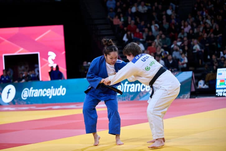 Image à la une de JUDO – GRAND SLAM DE PARIS – Laura Rasoanaivo frustrée de sa défaite
