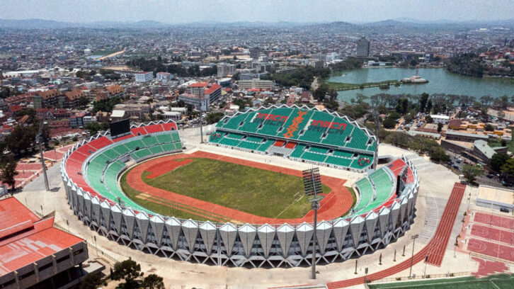 Image à la une de Homologation du Stade Barea : Le ministre Marson Moustapha confiant