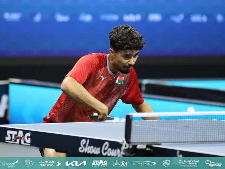 Image à la une de TENNIS DE TABLE – COUPE D’AFRIQUE – Antoine Razafinarivo rate le ticket Mondial
