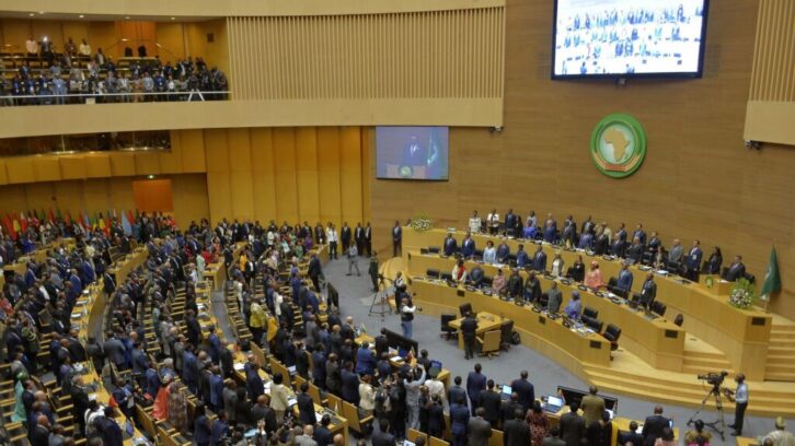 Image à la une de Commission de l’Union Africaine : Mahmoud Ali Youssouf élu président, Richard R. éliminé au 3ème round