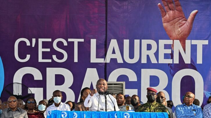 Image à la une de Présidentielle en Côte d’Ivoire : Laurent Gbagbo, une lutte perpétuelle et un « goût d’inachevé »