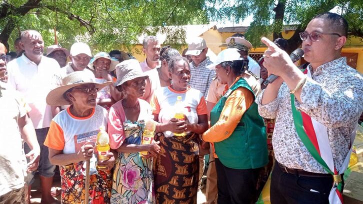 Image à la une de Atsimo-Andrefana : Des vivres pour les sinistrés de Dikeledi