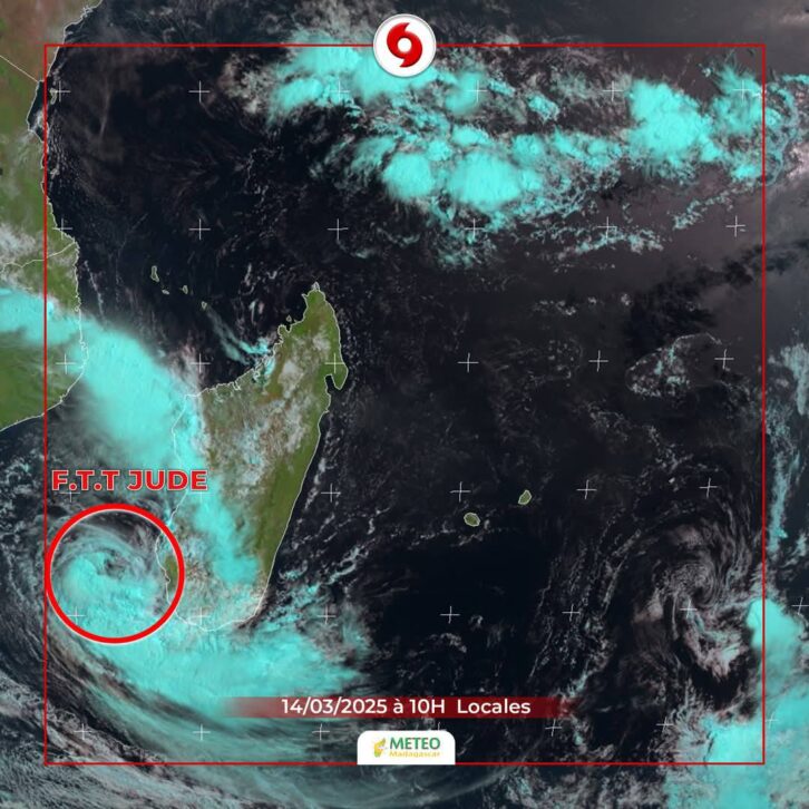 Image à la une de METEOROLOGIE – Alerte rouge cyclonique dans l’Androy et dans une grande partie de l’Atsimo Andrefana