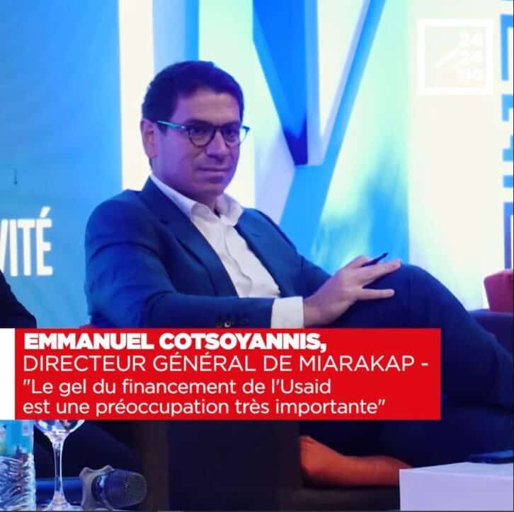 Image à la une de EMMANUEL COTSOYANNIS, DIRECTEUR GÉNÉRAL DE MIARAKAP – « Le gel du financement de l’Usaid est une préoccupation très importante »