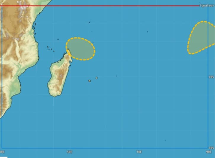 Image à la une de MÉTÉO – Nouveaux risques de formation de cyclone