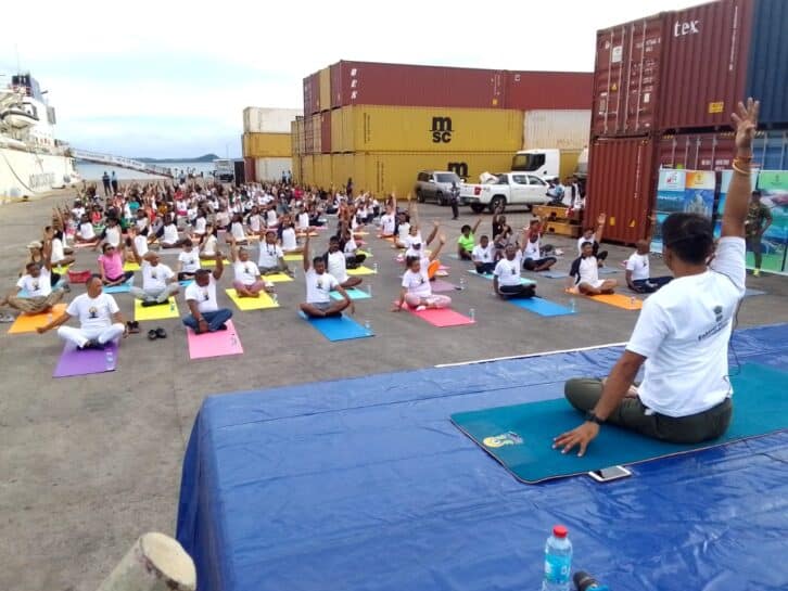 Image à la une de ANTSIRANANA – L’Inde promeut la pratique du yoga