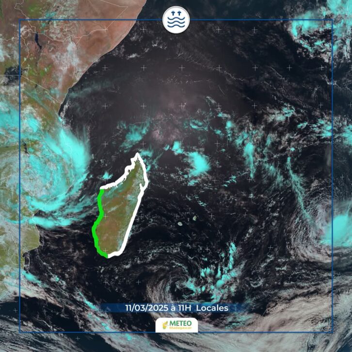 Image à la une de MÉTÉO  – La sortie en mer déconseillée à l’Ouest et au Sud