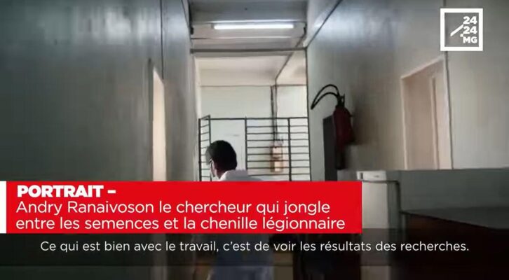Image à la une de PORTRAIT – Andry Ranaivoson le chercheur qui jongle entre les semences et la chenille légionnaire