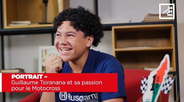 Image à la une de PORTRAIT – Guillaume Tsiranana et sa passion pour le Motocross