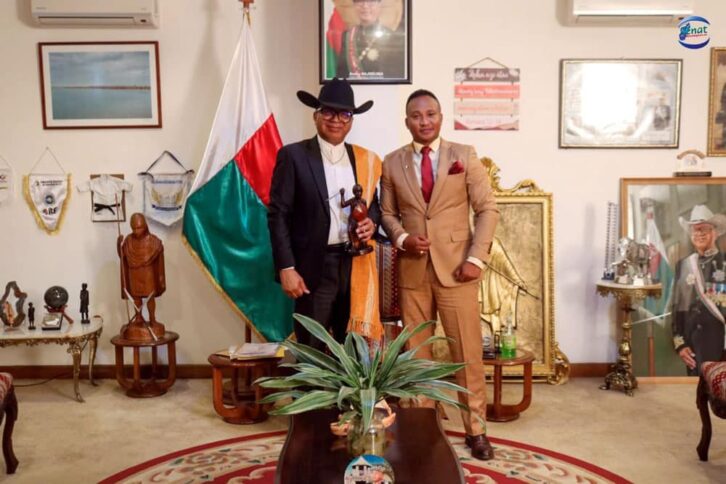 Image à la une de Palais d’Anosikely : Le Procureur d’Ankazobe reçu par le président du Sénat