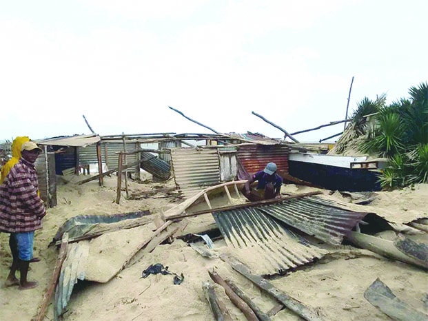 Image à la une de Cyclone tropical Jude – Plus de 1.000 maisons détruites, 15.048 sinistrées 