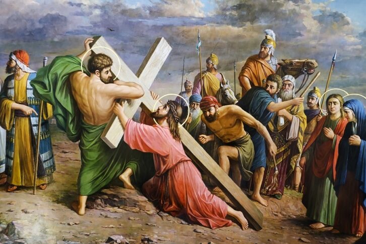 Image à la une de Carême : Le chemin de croix, événement majeur de chaque vendredi jusqu’à la semaine sainte 