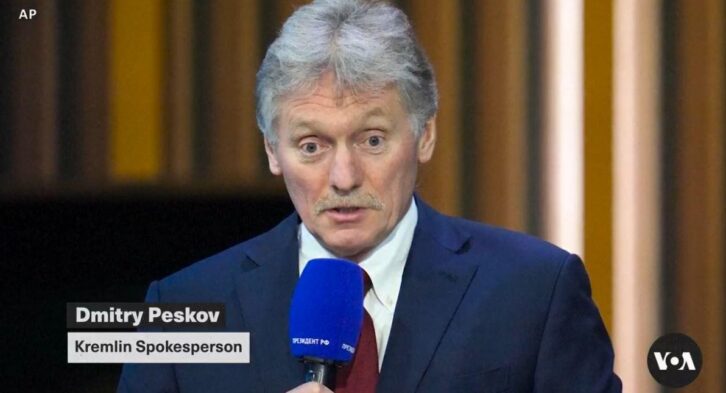 Image à la une de MONDE – Le porte-parole du Kremlin évoque un “optimisme prudent” de Vladimir Poutine à la proposition américaine de cessez-le-feu