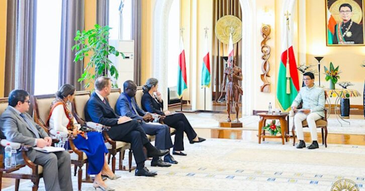 Image à la une de Une délégation de la Banque mondiale à Iavoloha