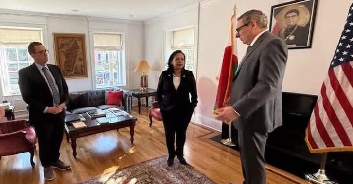 Image à la une de Base Toliara : le DG d’Energy Fuels a rencontré Lantosoa Rakotomalala à Washington