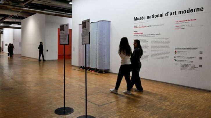 Image à la une de Rendez-vous dans cinq ans: à Paris, dernières visites au Musée d’art moderne du Centre Pompidou