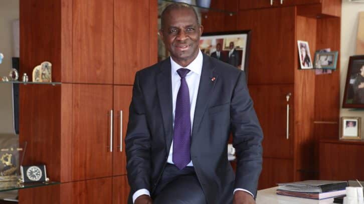 Image à la une de Jean Kacou Diagou (NSIA) : « Nous n’avons pas d’inquiétudes sur l’avenir du franc CFA »