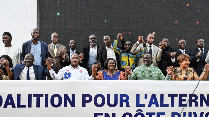 Image à la une de Tidjane Thiam, Charles Blé Goudé, Simone Ehivet Gbagbo… L’opposition fait front commun