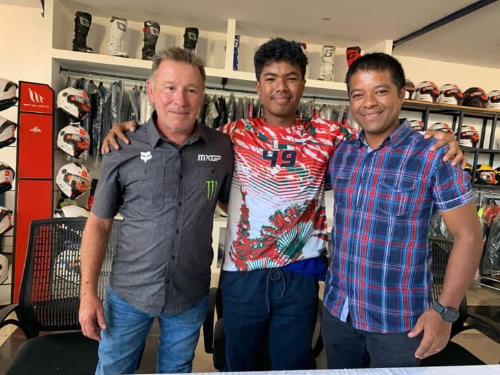 Image à la une de MOTO – LA RÉUNION – Miaro Razafimahefa vise le titre avec la Team Lassaux