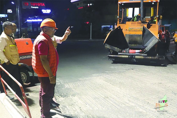 Image à la une de Route des Hydrocarbures – Fin du chantier avant les fêtes de Pâques