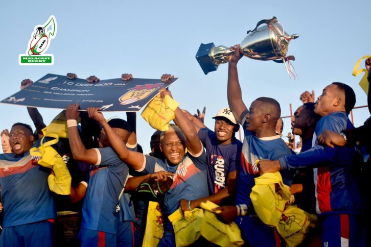 Image à la une de SPORTS – Le FTM arrache le trophée de champion de Madagascar de rugby à XV des mains du Cosfa