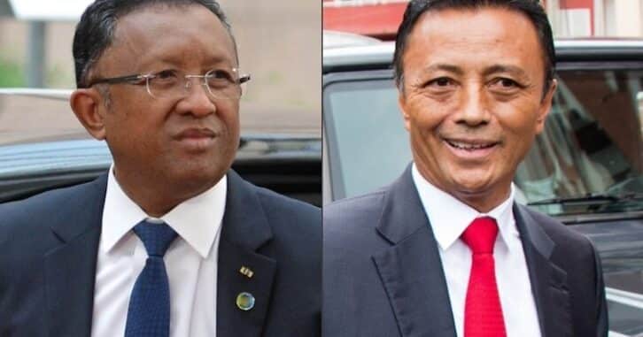 Image à la une de Ravalomanana et Rajaonarimampianina expriment leurs inquiétudes