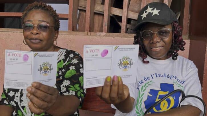 Image à la une de Gabon : un plébiscite pour le président de la transition Brice Clotaire Oligui Nguema