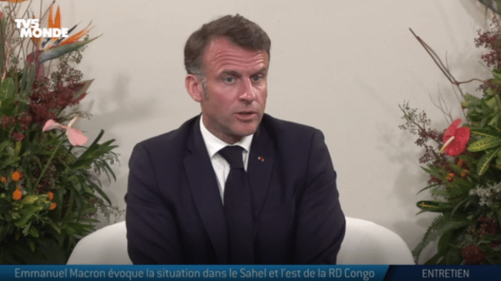 Image à la une de Emmanuel Macron revient sur les tensions entre la France et les pays du Sahel