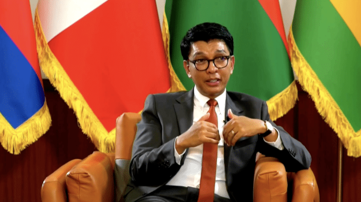 Image à la une de Entretien avec le président de Madagascar, Andry Rajoelina