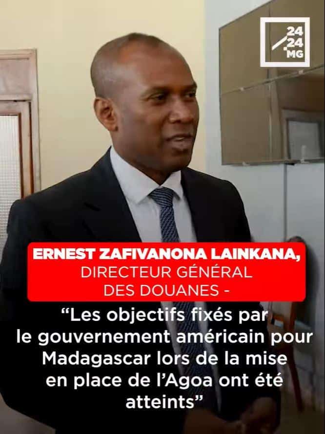 Image à la une de ERNEST ZAFIVANONA LAINKANA, DIRECTEUR GENERAL DES DOUANES – “Les objectifs fixés par le gouvernement américain pour Madagascar lors de la mise en place de l’Agoa ont été atteints”