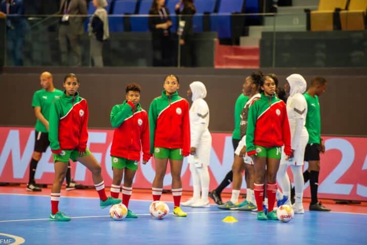 Image à la une de FOOTBALL – Match nul entre Madagascar et le Sénégal à la CAN Futsal féminine