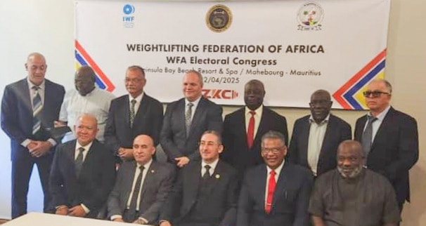 Image à la une de Haltérophilie : Harinelina élu vice-président de la Fédération Africaine