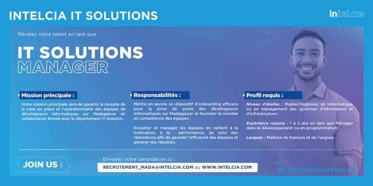 Image à la une de Annonce – INTELCIA