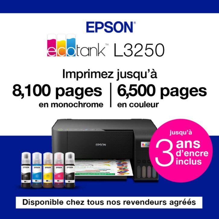 Image à la une de Économiser sans compromettre la qualité : l’atout économique de l’imprimante EcoTank L3250 disponible à Madagascar