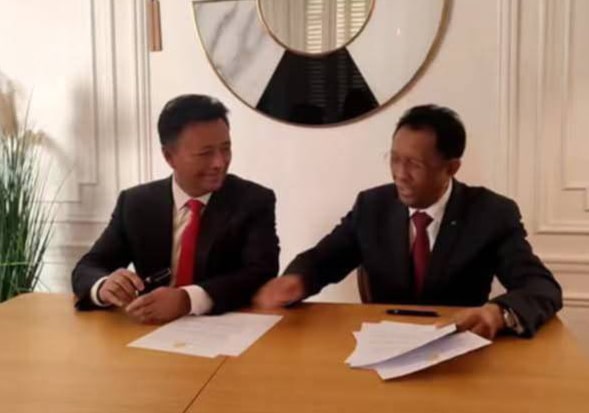 Image à la une de Ravalomanana – Rajaonarimampianina : Déclaration commune en France sur la situation à Madagascar