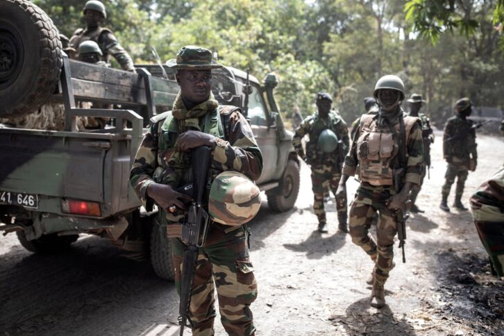 Image à la une de Sénégal : un militaire blessé et un autre porté disparu lors d’une opération en Casamance